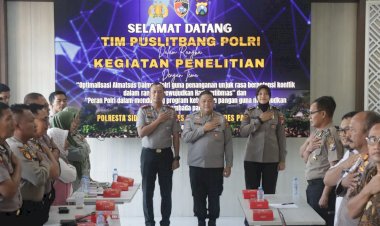 Puslitbang-Polri-Lakukan-Penelitian-Almatsus-Dalmas-dan-Ketahanan-Pangan-di-Polresta-Sidoarjo