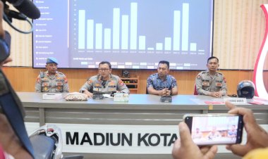 Polres-Madiun-Kota-Ungkap-Dua-Kasus-Curanmor-Amankan-2-Tersangka