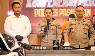 Polres-Pasuruan-Ungkap-3-Kasus-Kejahatan-Jalanan,-Tersangka-Begal-Diamankan