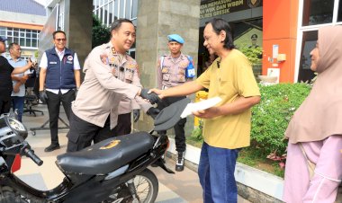 Polres-Gresik-Kembalikan-3-Motor-Korban-Curanmor-dan-Begal-Tanpa-Biaya
