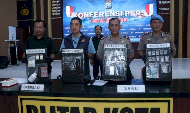 Polres-Blitar-Kota-Ungkap-Kasus-Narkoba-14-Tersangka-Diamankan