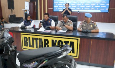Polres-Blitar-Kota-Amankan-Tiga-Tersangka-Perampasan-Modus-Jebak-Korban-Lewat-Aplikasi-Kencan