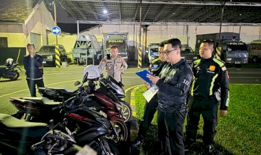 Polres-Mojokerto-Kota-Amankan-80-Pemuda-Konvoi,1-orang-Kedapatan-Bawa-Sajam
