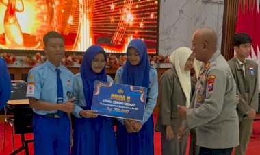 Peduli-Pendidikan,-Polres-Blitar-Gelar-Lomba-Cerdas-Cermat-Pelajar-Sambut-Bhayangkara-ke-80