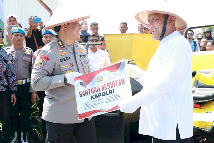 Penanaman Jagung Bersinergi Dengan Ponpes, Bukti Nyata Seluruh Komponen Bangsa Wujudkan Swasembada Pangan