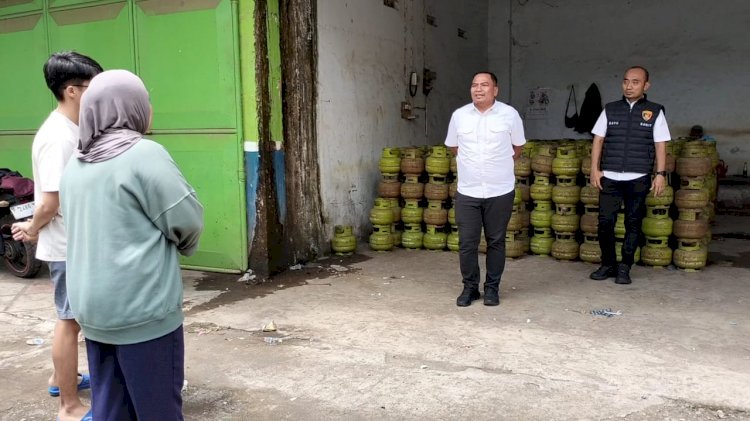 Jelang Ramadhan Polres Bondowoso Cek Ketersediaan dan Penyaluran Gas Melon