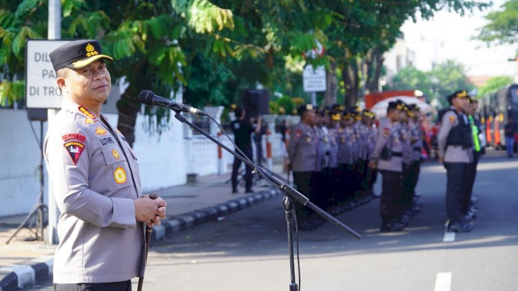 Polrestabes Surabaya Siagakan 3.670 Personel Pelayanan Pengamanan May Day 2026