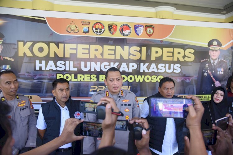 Tindakan Tegas Terukur Polres Bondowoso Amankan Tersangka Perampokan Berclurit