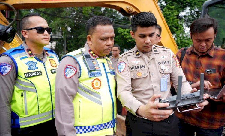 ETLE Drone Pantau Pelanggaran Lalu Lintas dari Udara Tanpa Mengganggu Aktivitas Masyarakat