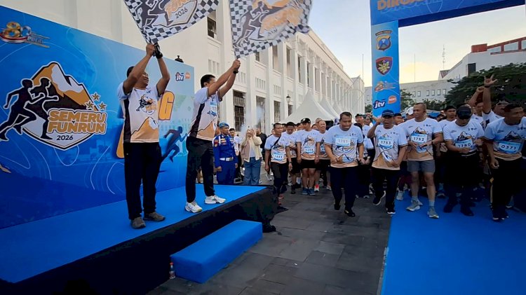 Polda Jatim Gelar Semeru Fun Run 2026 di Kota Lama Surabaya, Ribuan Peserta Meriahkan Hari Bhayangkara ke-80