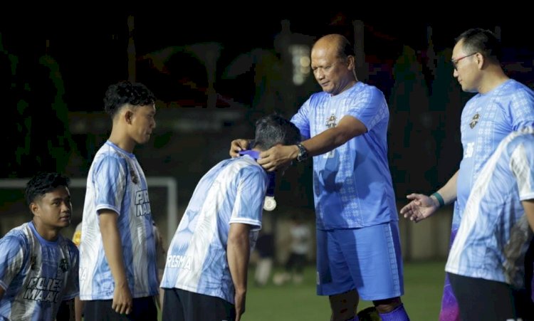 Final Kapolda Cup 4 Berlangsung Meriah, Tim Gabsat Polda Jatim Angkat Trofi Juara