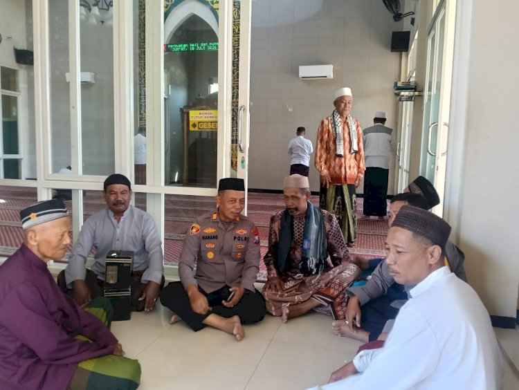 Kapolsek Jabon Silaturahmi Kamtibmas dengan Tokoh Agama dan Masyarakat