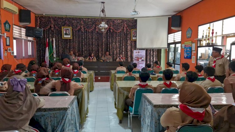 Polsek Buduran Sosialisasikan Pencegahan Intoleransi dan Radikalisme ke Pelajar